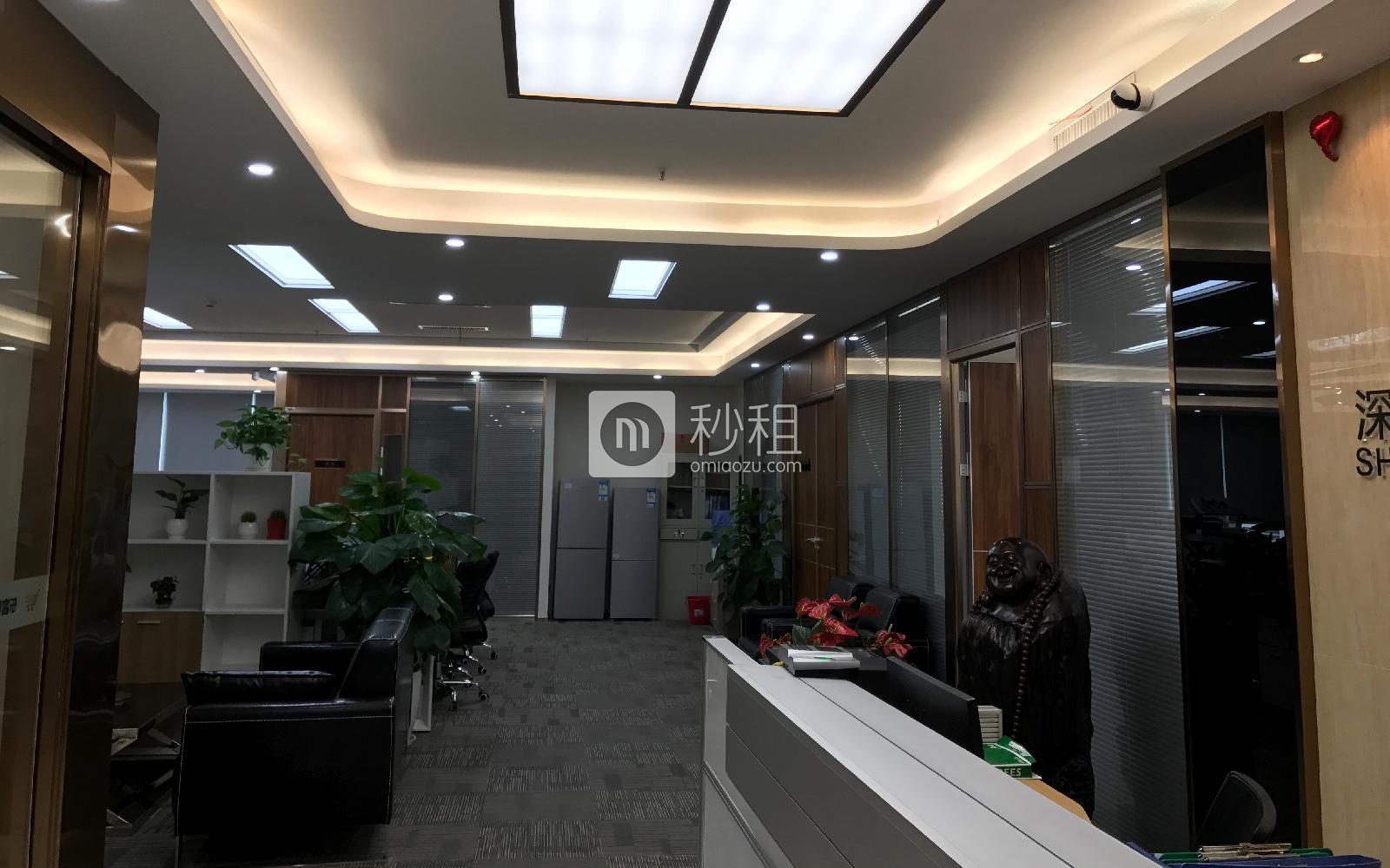 华润城大冲商务中心写字楼出租763平米豪装办公室160元/m².月