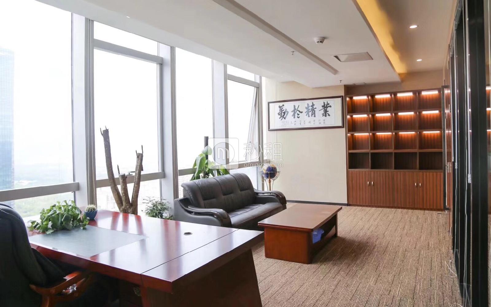 大中华国际金融中心写字楼出租1386平米豪装办公室110元/m².月