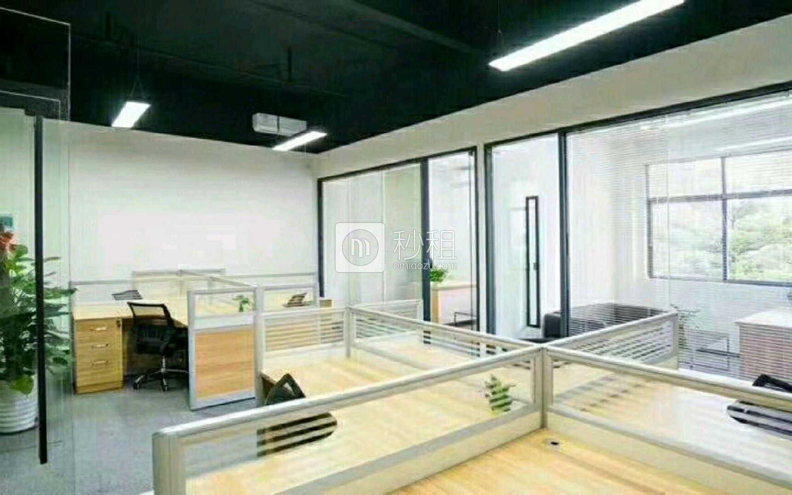 V客青年公寓桥头站写字楼出租115平米精装办公室6900元/间.月