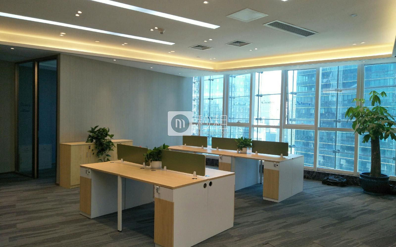 华安保险总部大厦-蚂蚁邦金融中心写字楼出租332平米豪装办公室238元/m².月