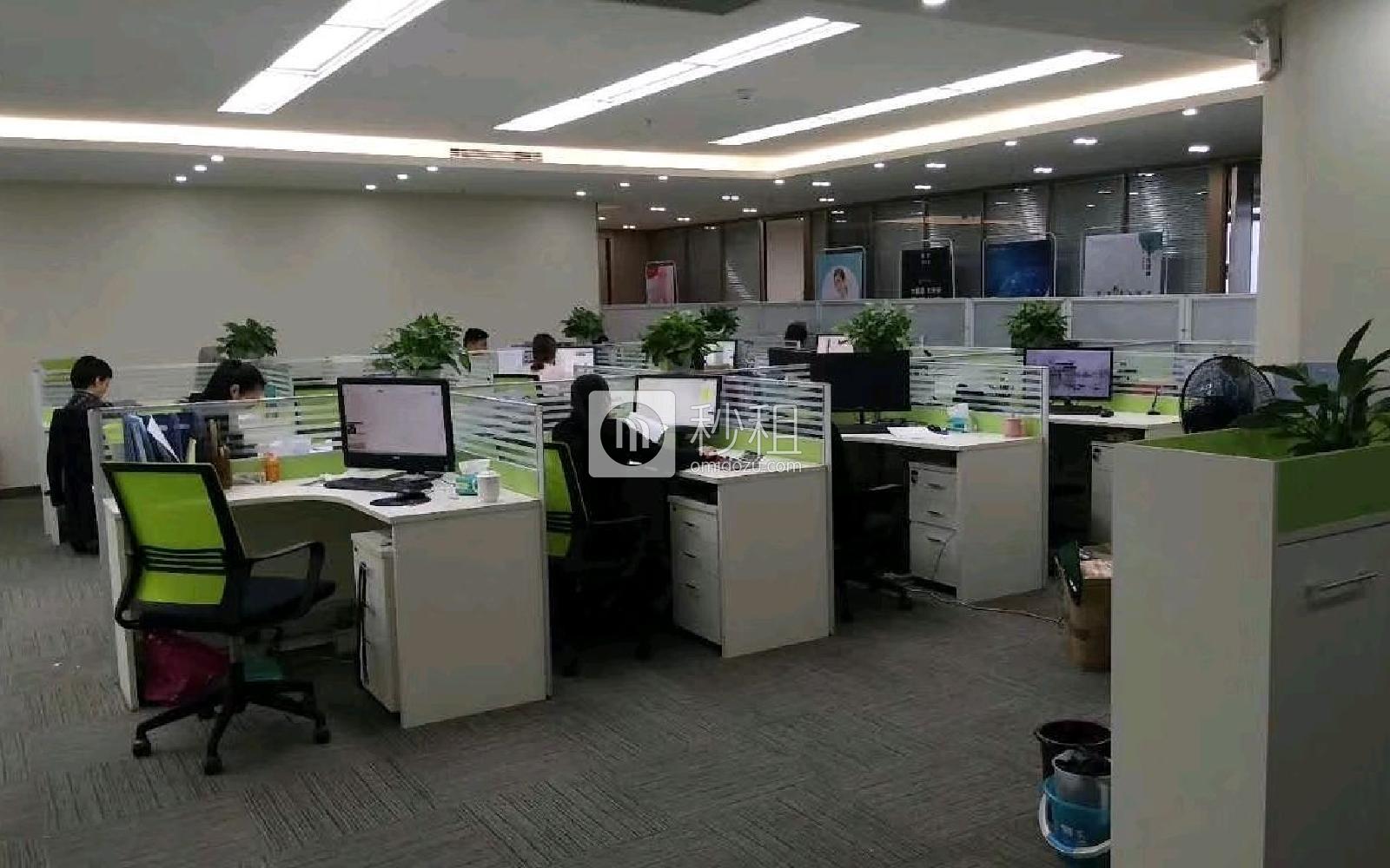 大中华国际交易广场写字楼出租1296平米精装办公室110元/m².月