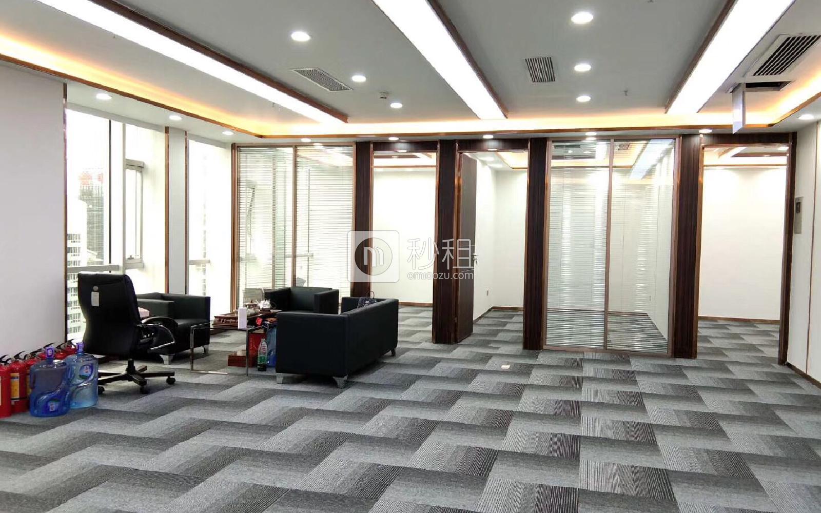 中心商务大厦写字楼出租368平米精装办公室138元/m².月