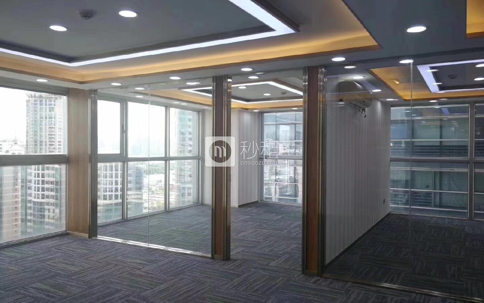 东方银座酒店写字楼出租288平米精装办公室168元/m².月