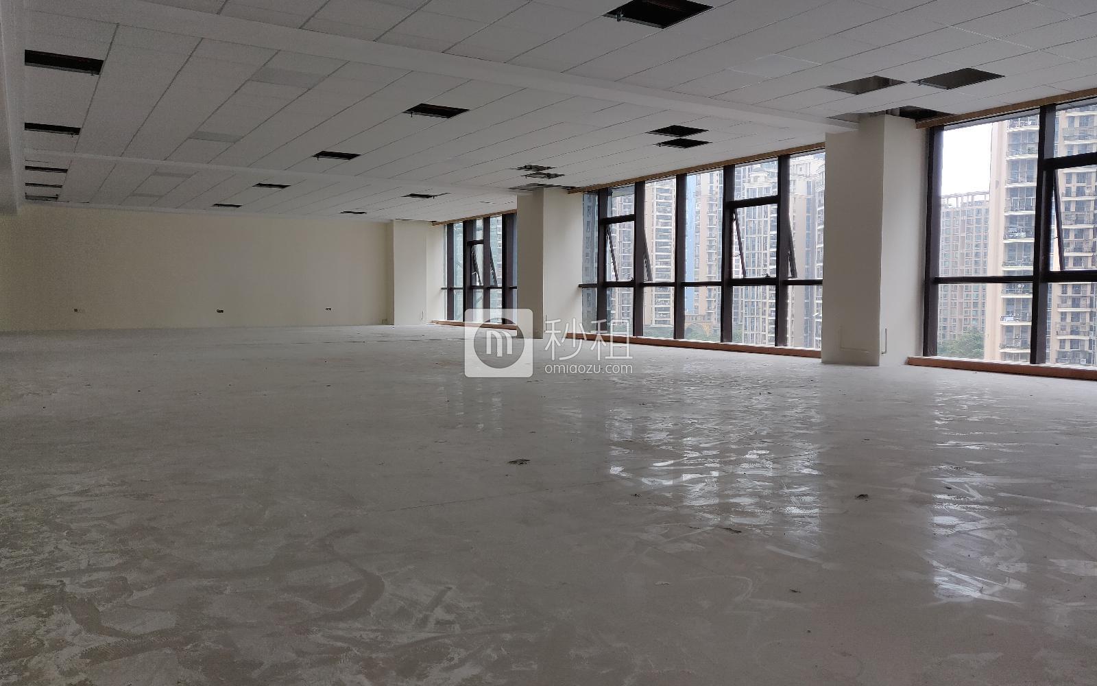华美居商务中心写字楼出租420平米简装办公室95元/m².月