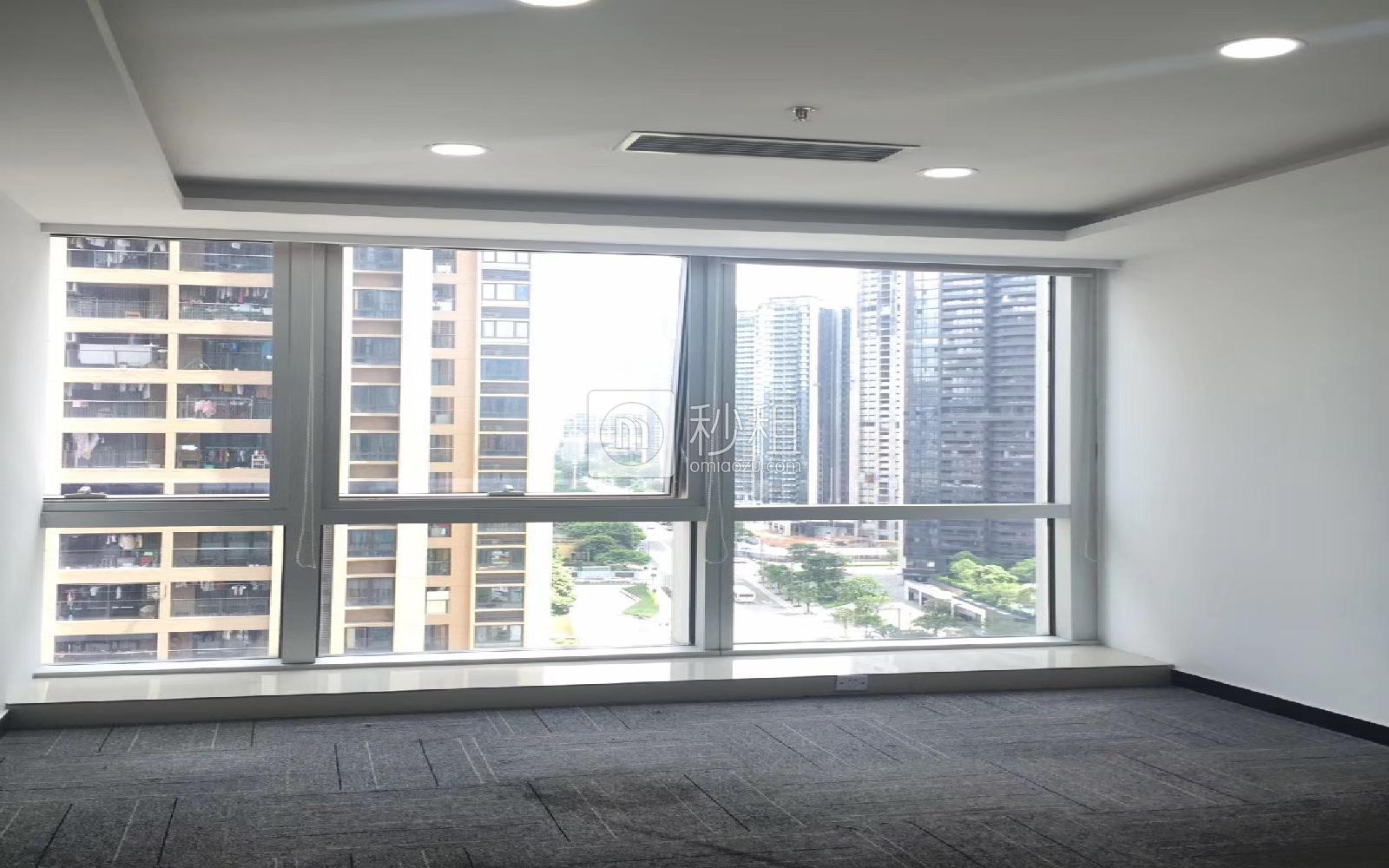 华润城大冲商务中心写字楼出租370平米精装办公室88元/m².月