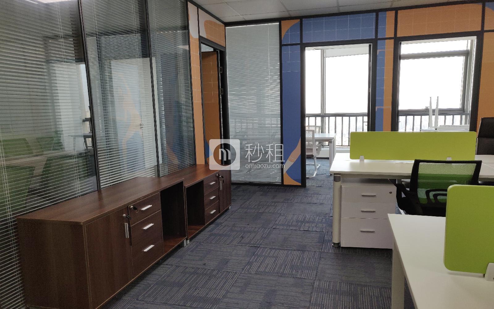 南园枫叶大厦写字楼出租205平米精装办公室88元/m².月