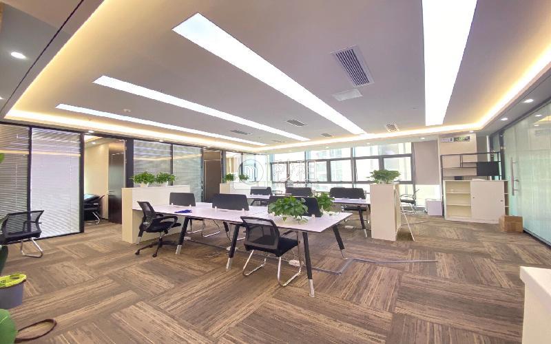 恒博商务中心大厦写字楼出租274平米精装办公室110元/m².月