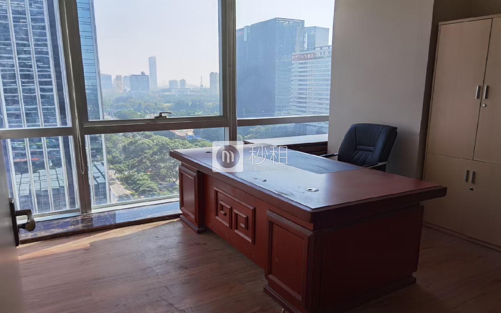 华润城大冲商务中心写字楼出租960平米精装办公室90元/m².月