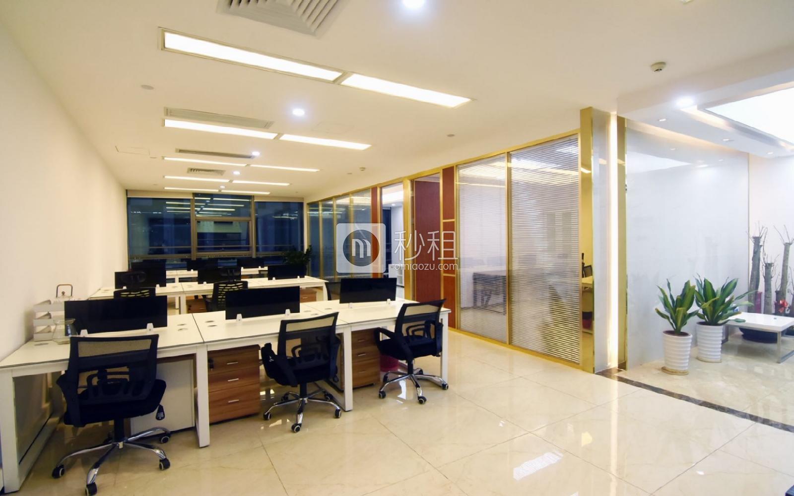 粵美特大廈寫字樓出租192平米精裝辦公室135元/m2.月