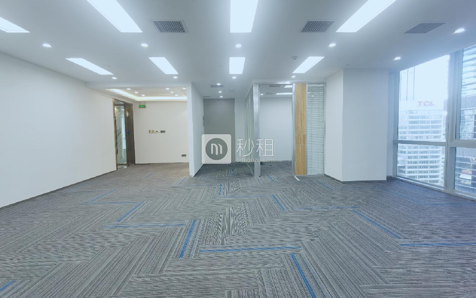 华润城大冲商务中心写字楼出租207平米精装办公室90元/m².月