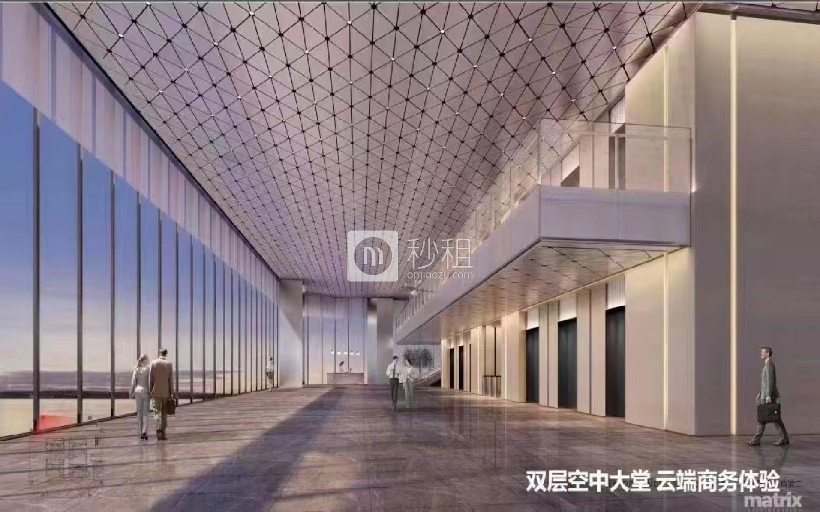 讯美科技广场写字楼出租266平米精装办公室98元/m².月