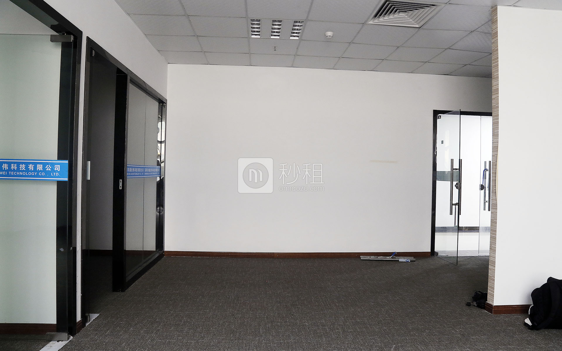 颐丰华厦门大学写字楼出租158平米简装办公室45元/m².月