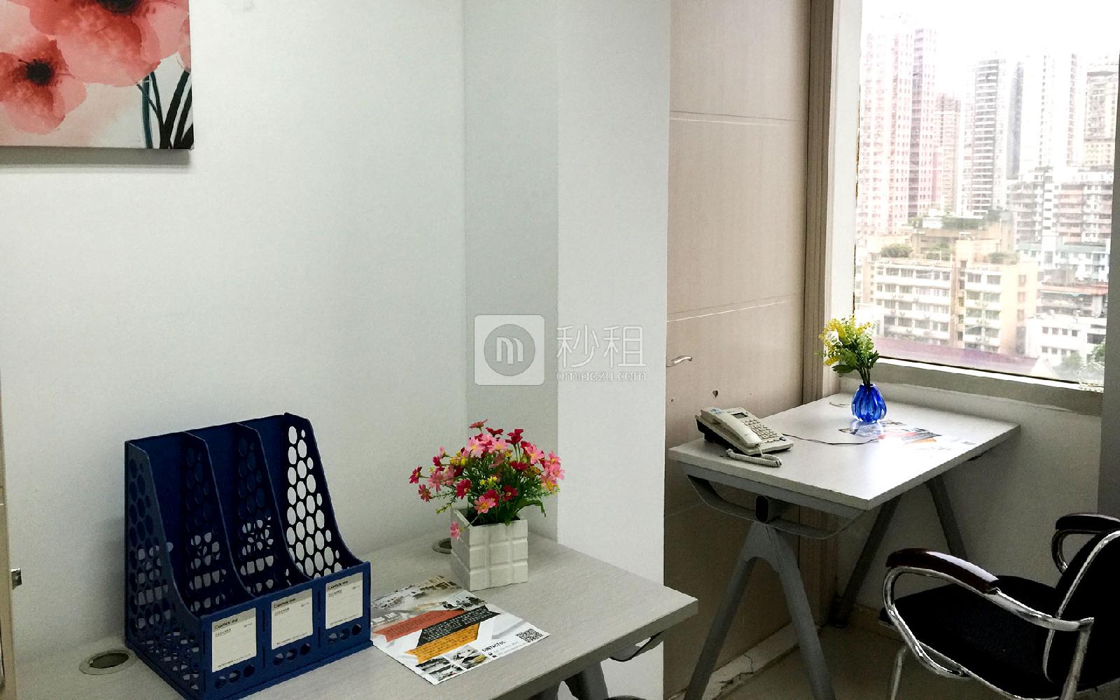 中华国际中心-创富港写字楼出租10平米简装办公室3020元/间.月