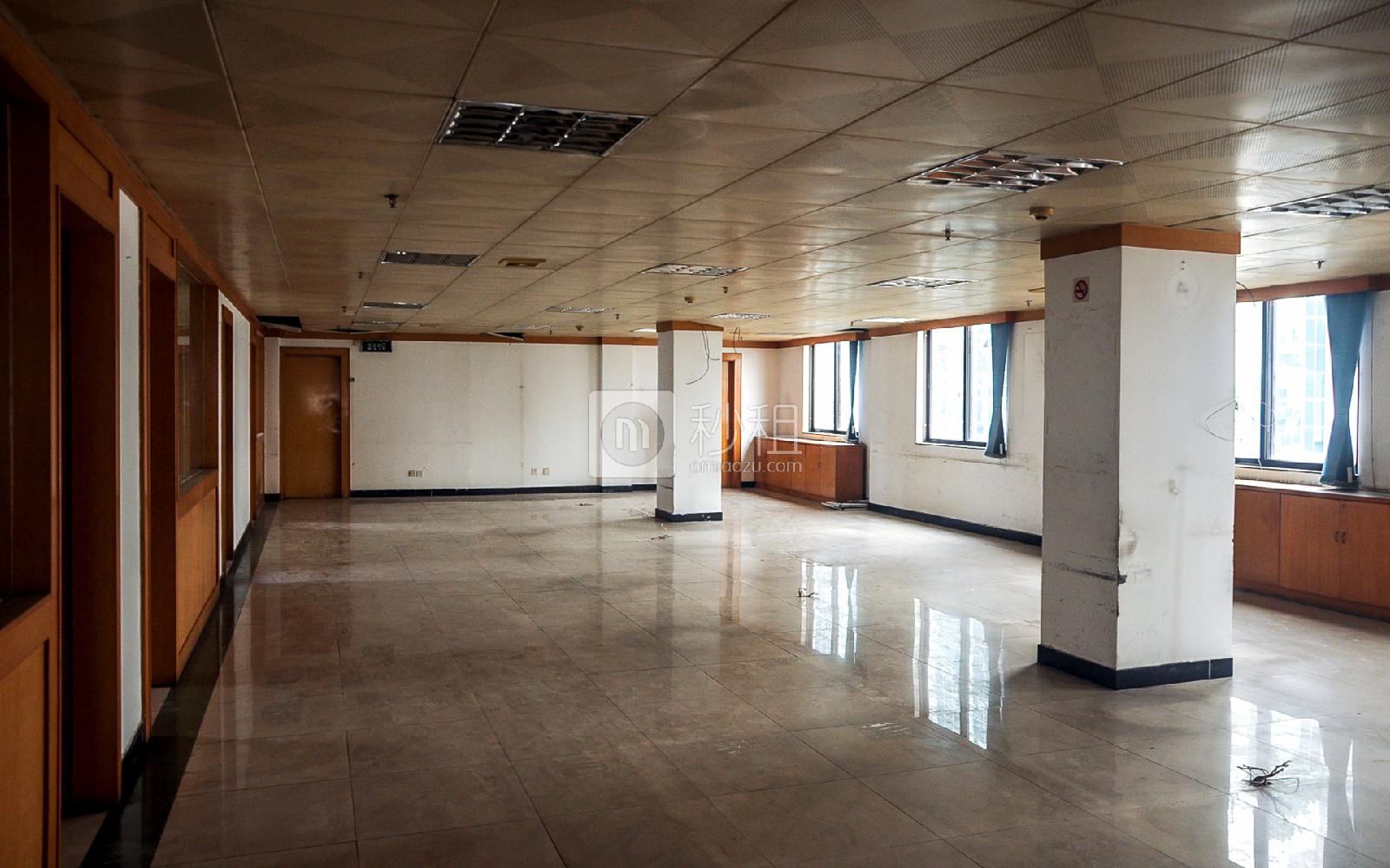 粮贸大厦写字楼出租400平米简装办公室80元/m².月