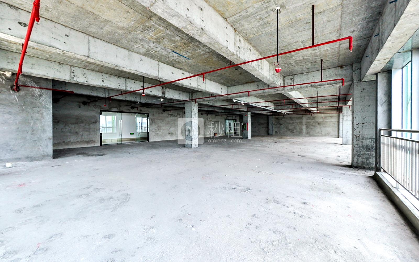 同泰时代中心写字楼出租670平米毛坯办公室70元/m².月