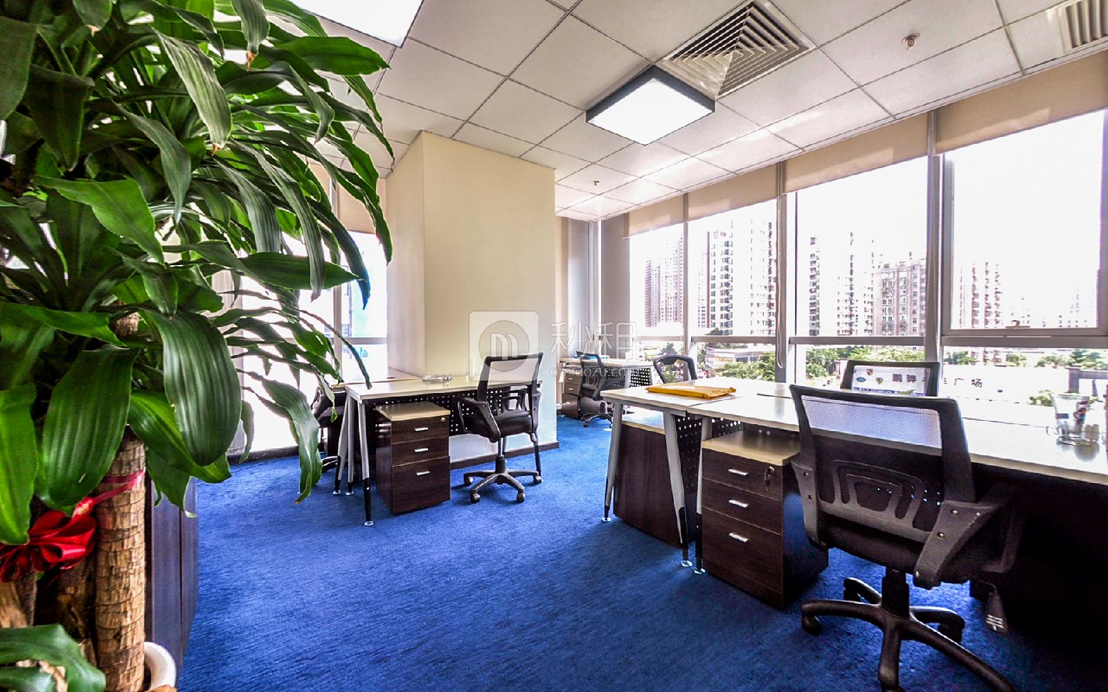 财富港国际中心-欧德威商务中心写字楼出租50平米精装办公室7400元/间.月
