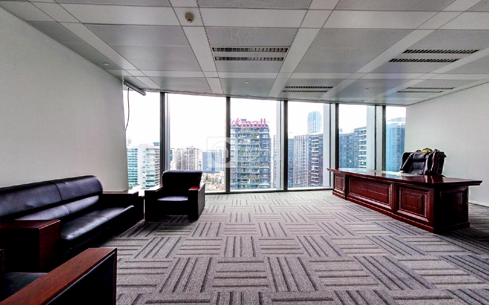 京基100大厦写字楼出租497平米豪装办公室230元/m².月