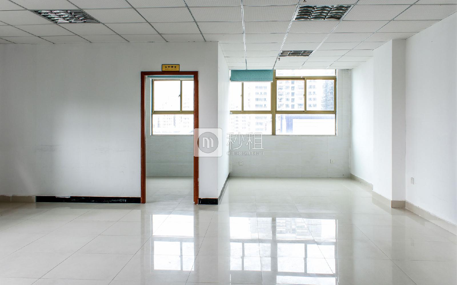 鸿华中心写字楼出租100平米精装办公室70元/m².月