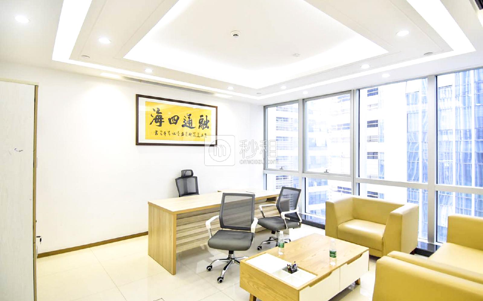 华润城大冲商务中心写字楼出租358平米精装办公室70元/m².月