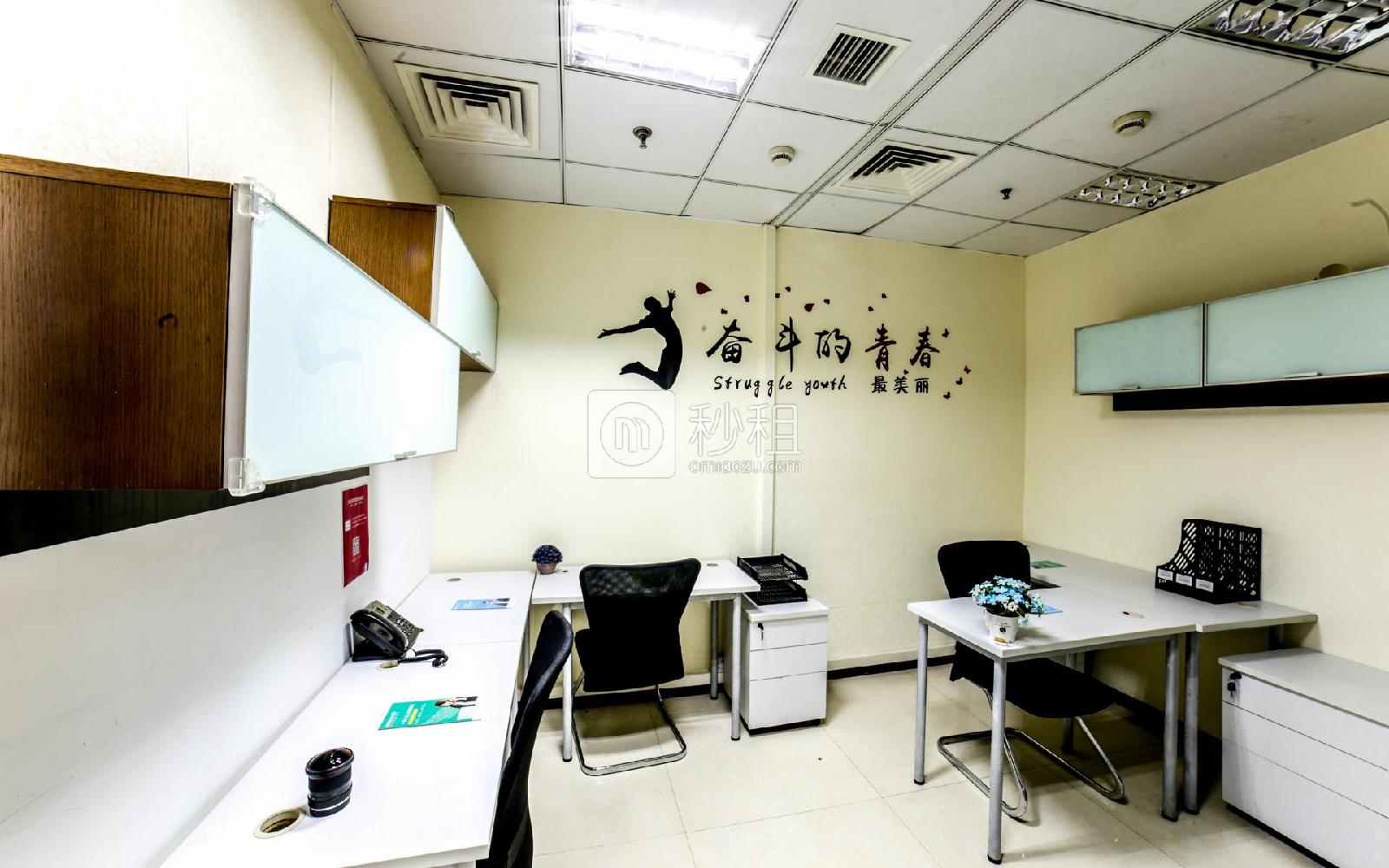 杨浦万达广场-创富港写字楼出租30平米精装办公室6100元/间.月