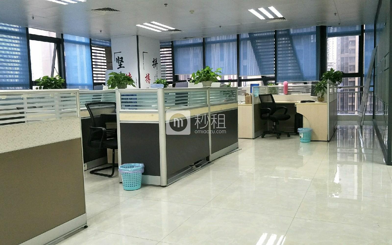 西乡商会大厦写字楼出租607平米精装办公室125元/m².月