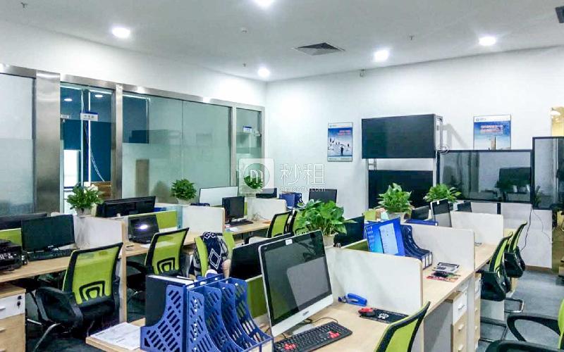 深圳西部硅谷写字楼出租338平米精装办公室51.8元/m².月