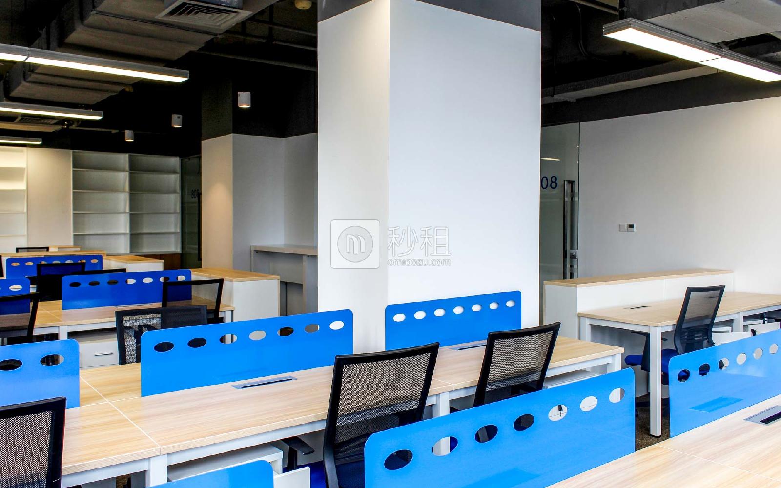 软件产业基地-腾讯众创空间写字楼出租105平米精装办公室26400元/间.月
