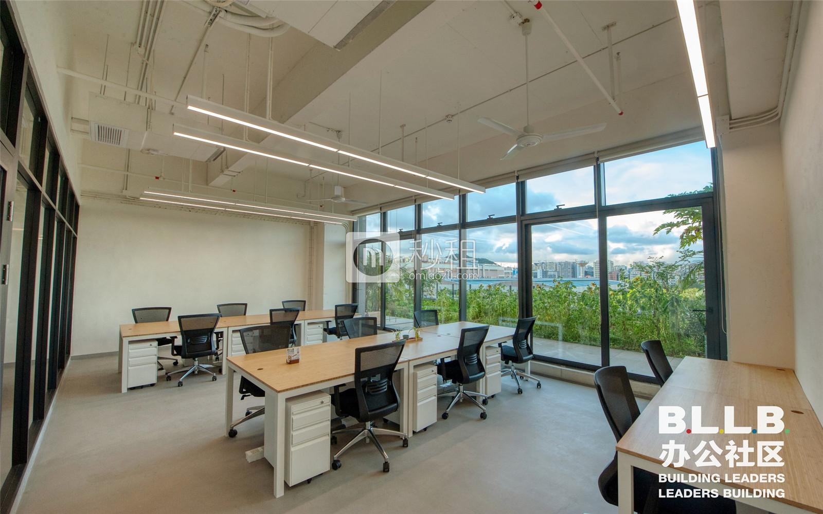 BLLB办公社区-泰华梧桐岛写字楼出租105平米精装办公室14000元/间.月