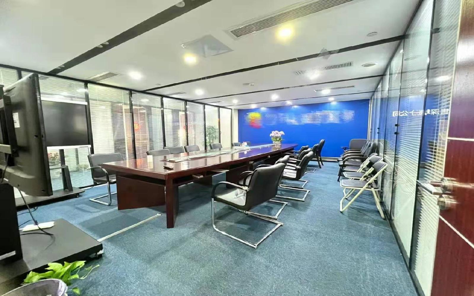 创建大厦（福田）写字楼出租850平米精装办公室105元/m².月