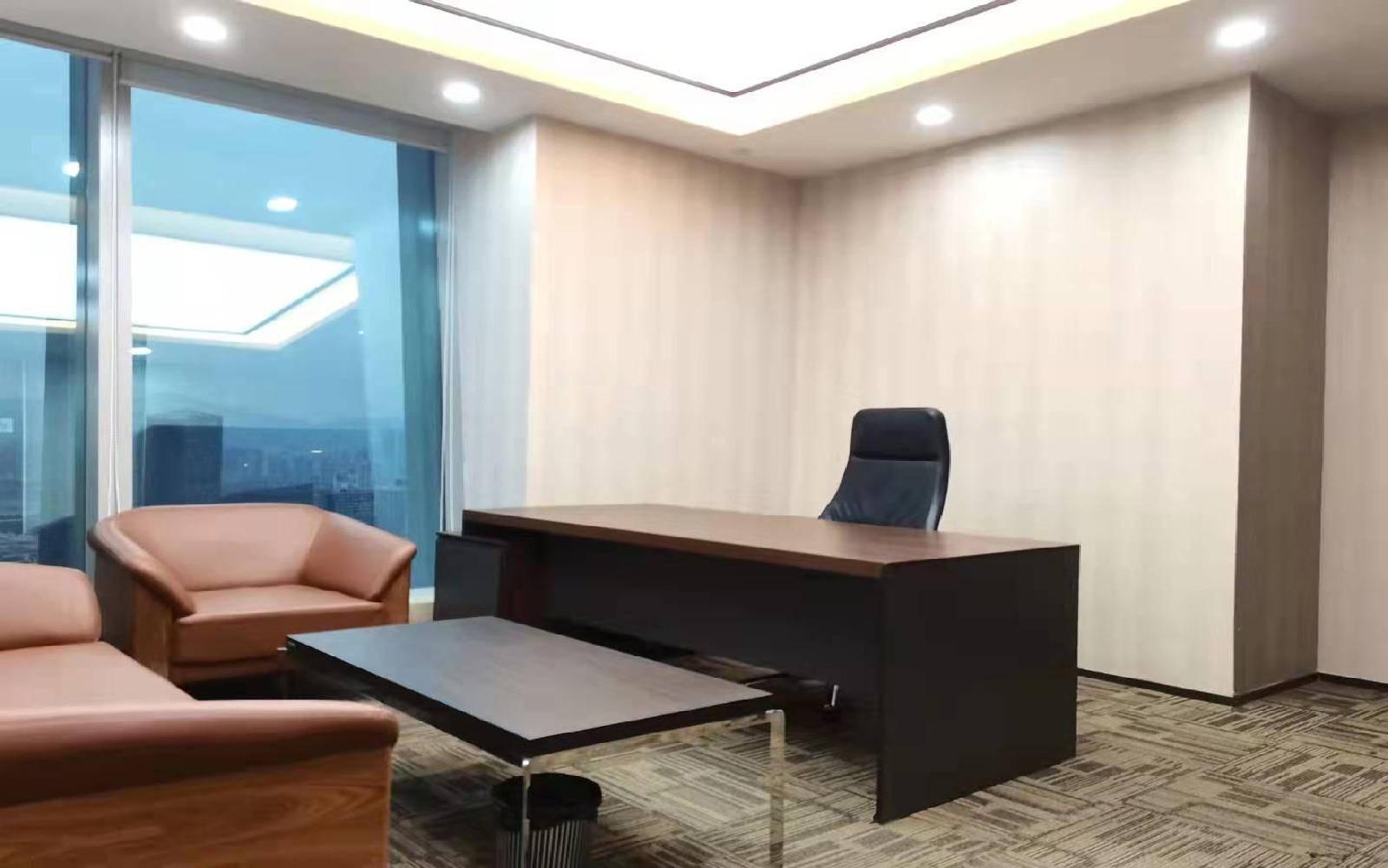 京基滨河时代广场写字楼出租458平米精装办公室168元/m².月