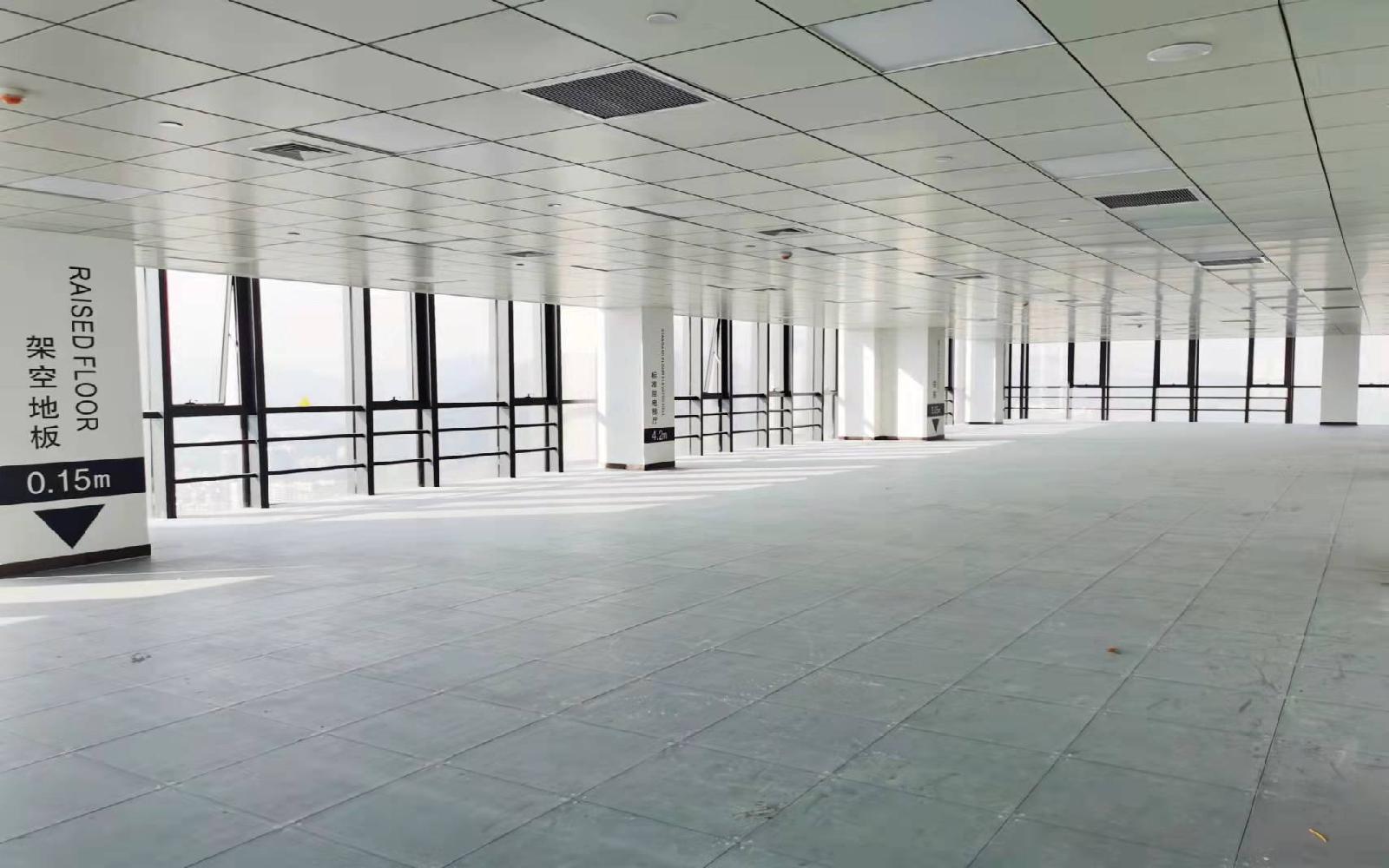 中国人保金融大厦写字楼出租2200平米毛坯办公室120元/m².月