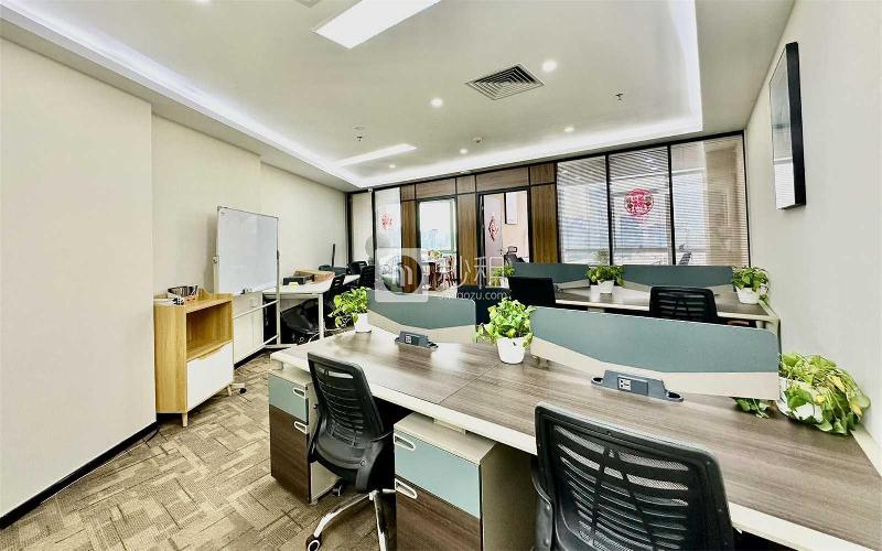 西海明珠大厦写字楼出租218平米精装办公室70元/m².月