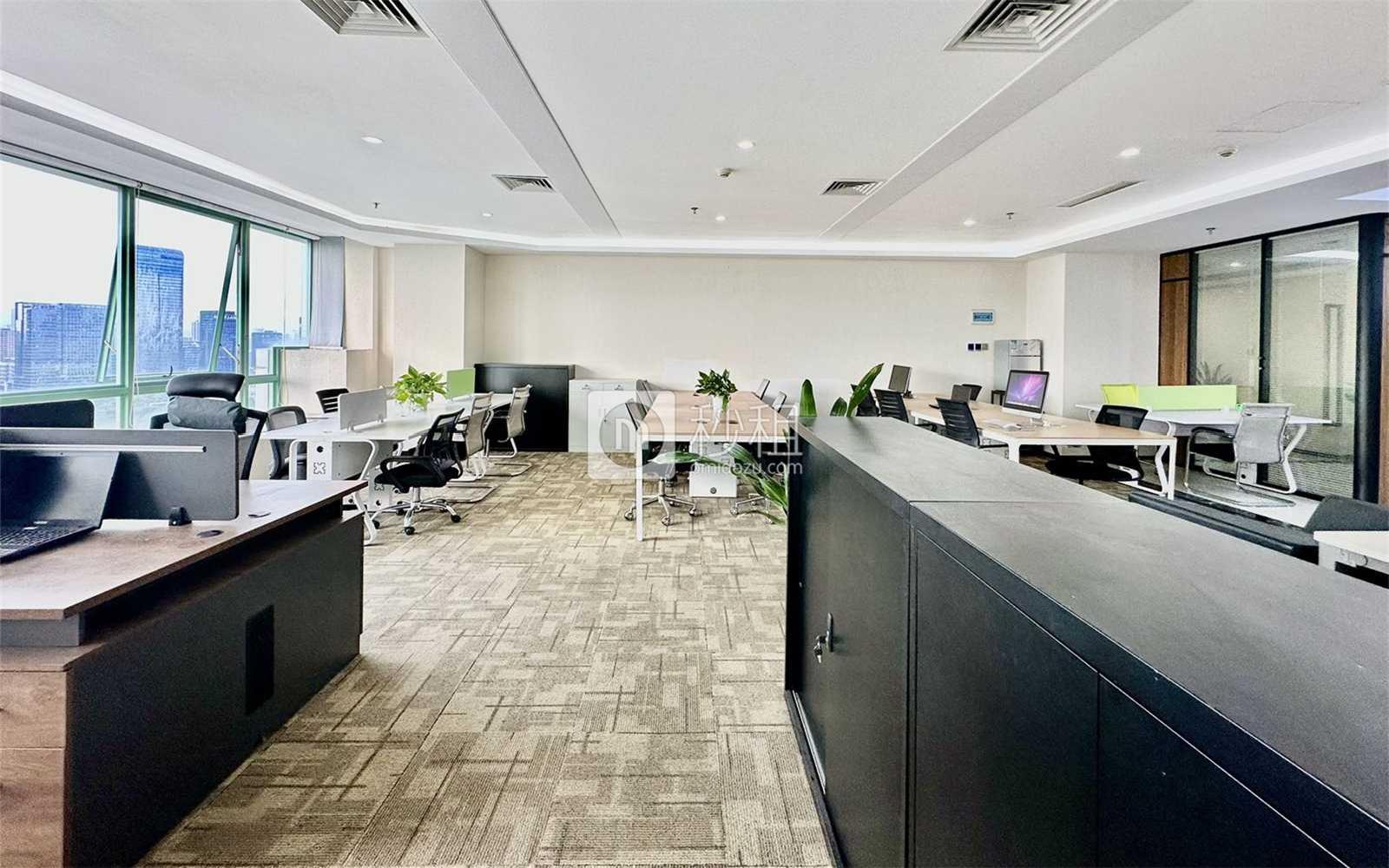 西海明珠大厦写字楼出租318平米精装办公室85元/m².月