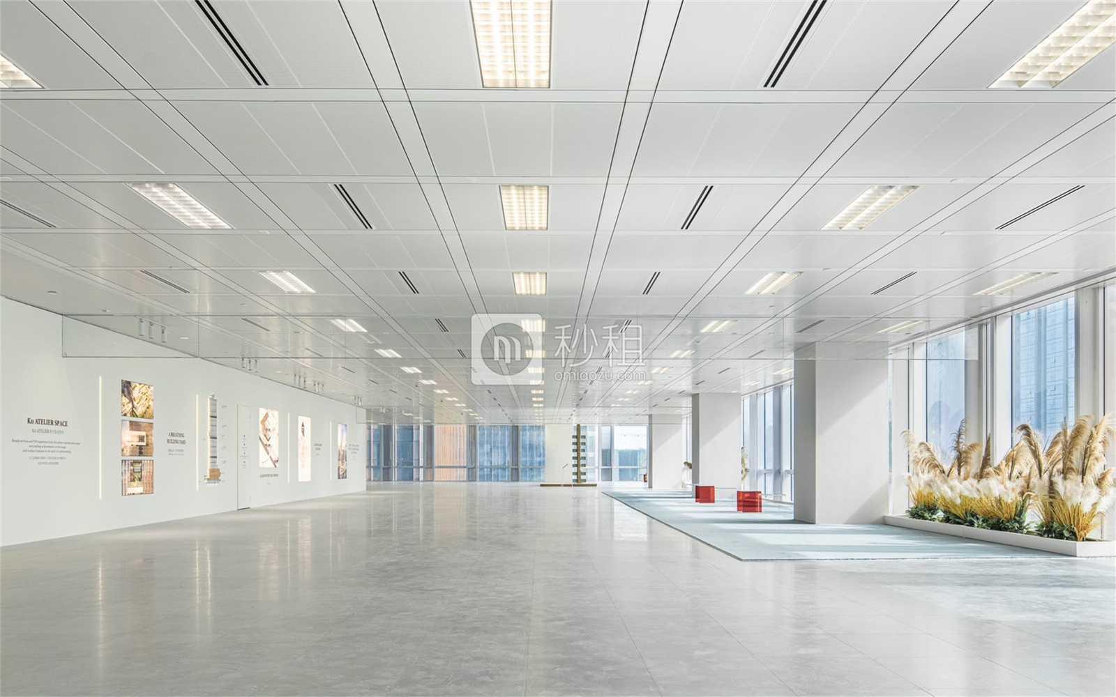 前海周大福金融大厦写字楼出租1165平米标准交付办公室150元/m².月