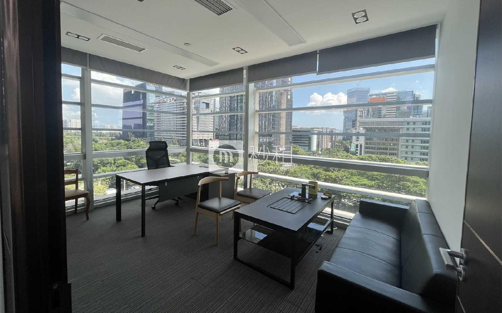 华润城大冲商务中心写字楼出租292平米精装办公室98元/m².月