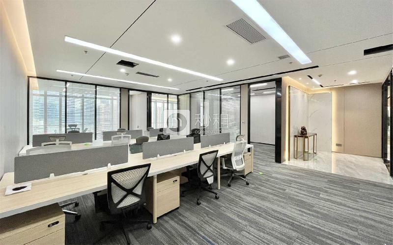 讯美科技广场写字楼出租300平米精装办公室88元/m².月