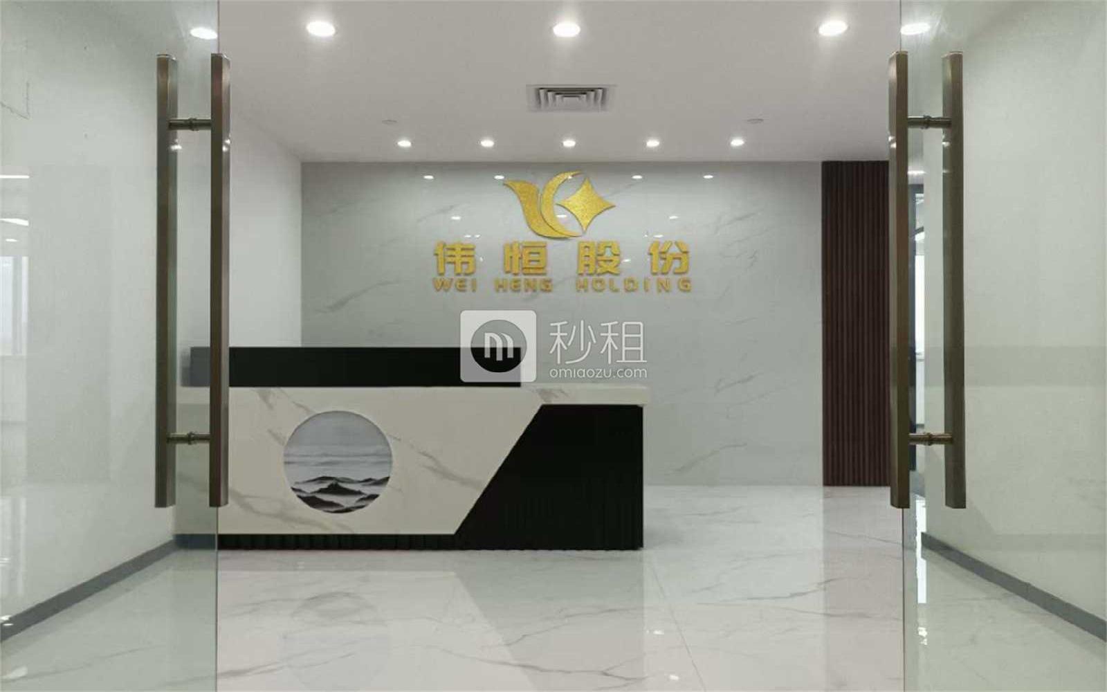 彭年广场写字楼出租386平米简装办公室110元/m².月