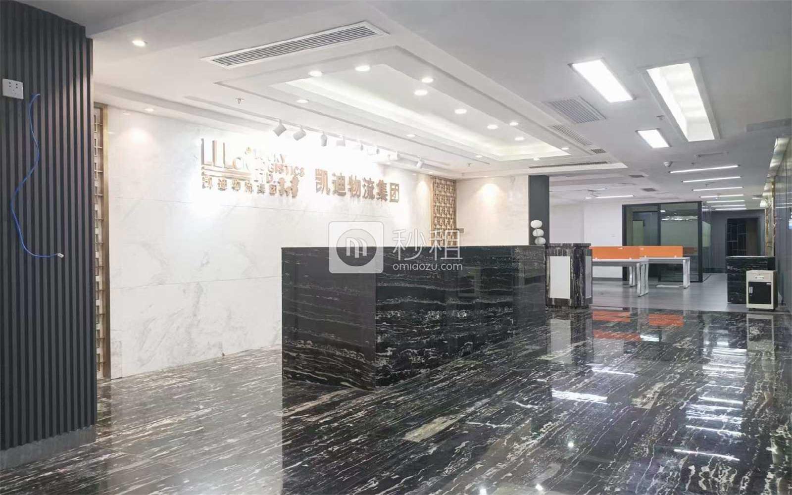 彭年广场写字楼出租1846平米精装办公室125元/m².月