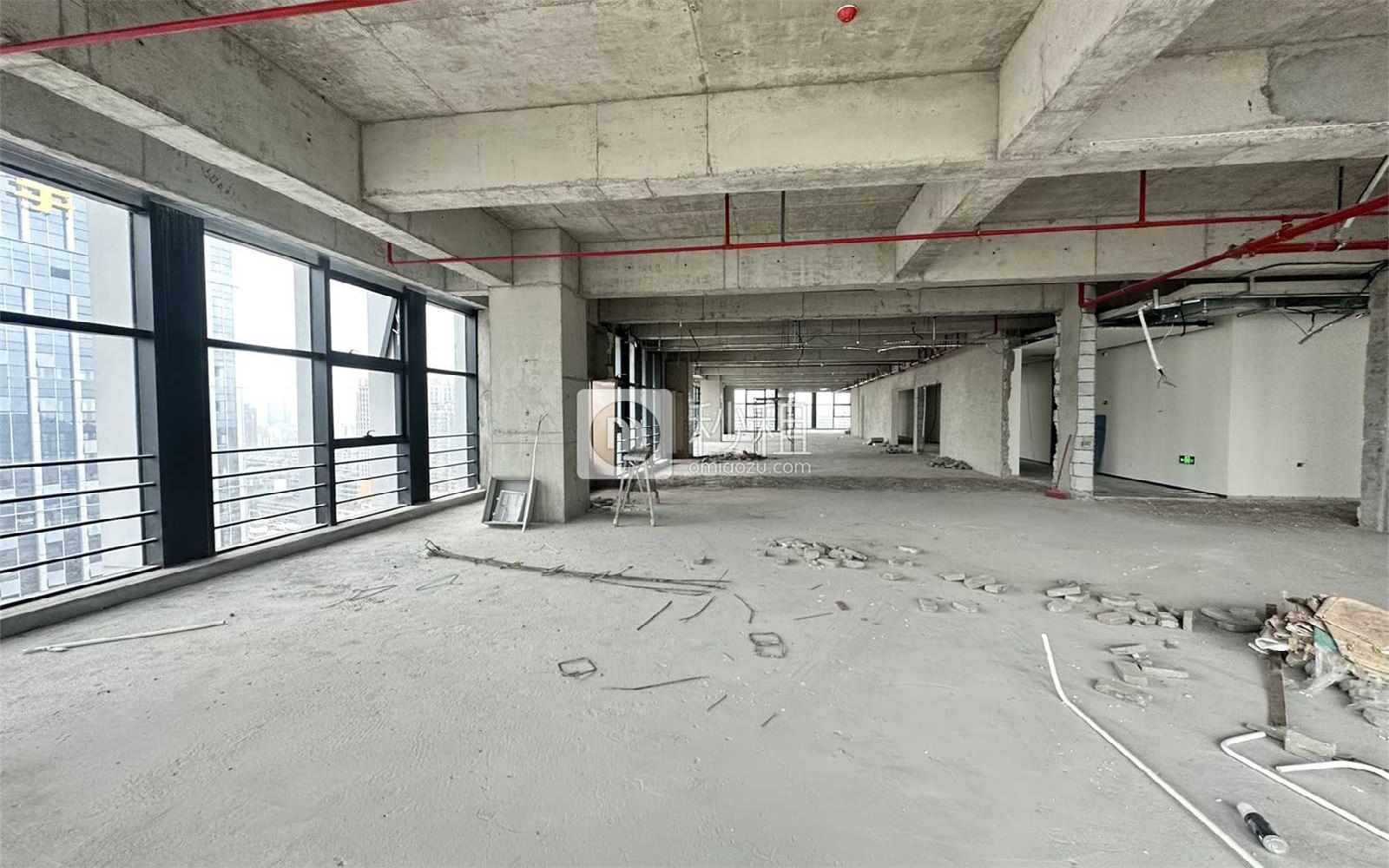 奋成智谷大厦写字楼出租1500平米毛坯办公室80元/m².月