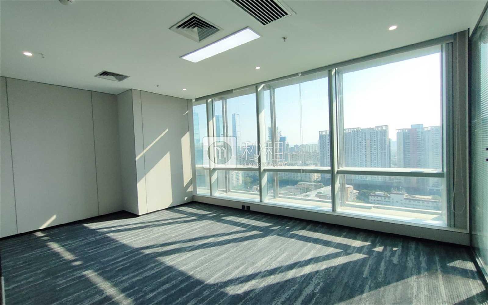 SCC中洲控股中心写字楼出租280平米精装办公室150.35元/m².月