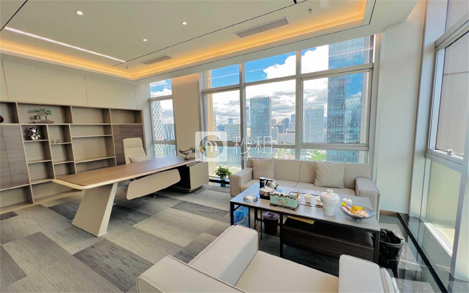鹏润达商业广场写字楼出租895平米精装办公室98元/m².月
