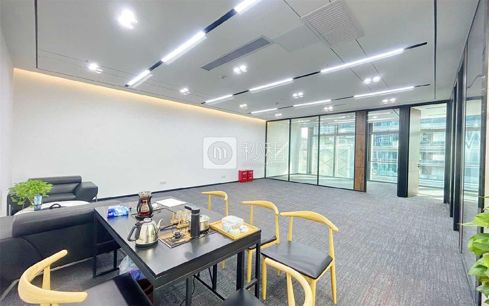 卓越前海壹号写字楼出租296平米精装办公室98元/m².月
