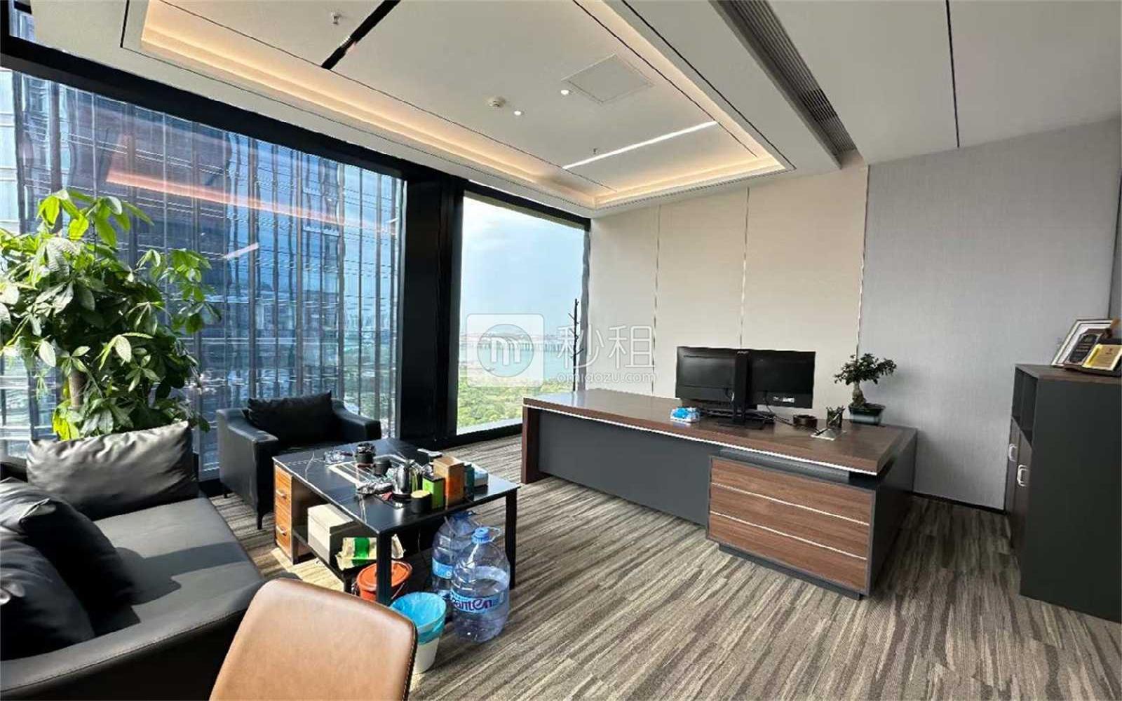 QFC恒裕前海金融中心写字楼出租414平米精装办公室128元/m².月