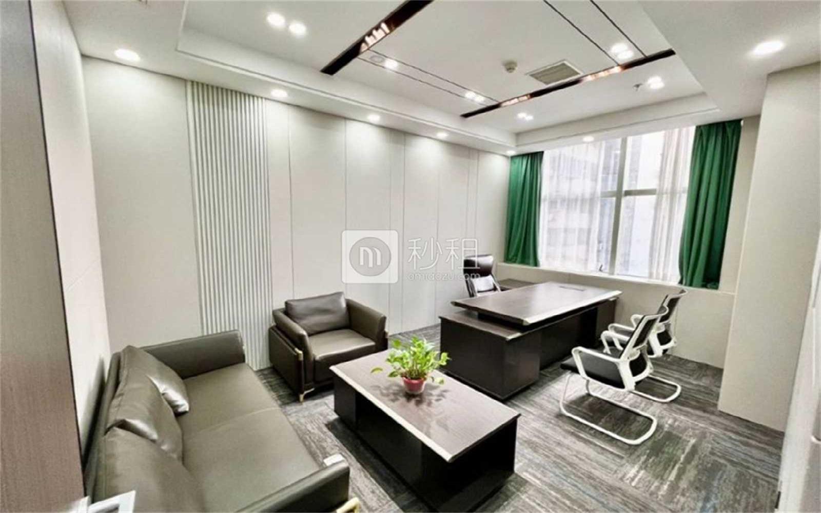 亚大时代大厦写字楼出租298平米精装办公室1.8元/m².天