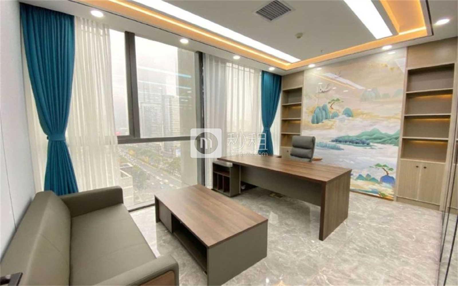 新湖南大厦写字楼出租350平米精装办公室2.2元/m².天