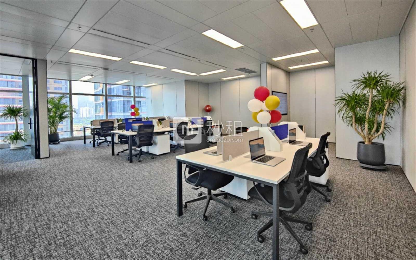 联想后海中心写字楼出租308平米精装办公室194.5元/m².月