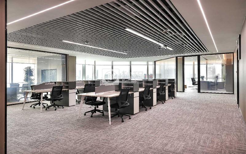 宝能中心写字楼出租460.5平米精装办公室128元/m².月