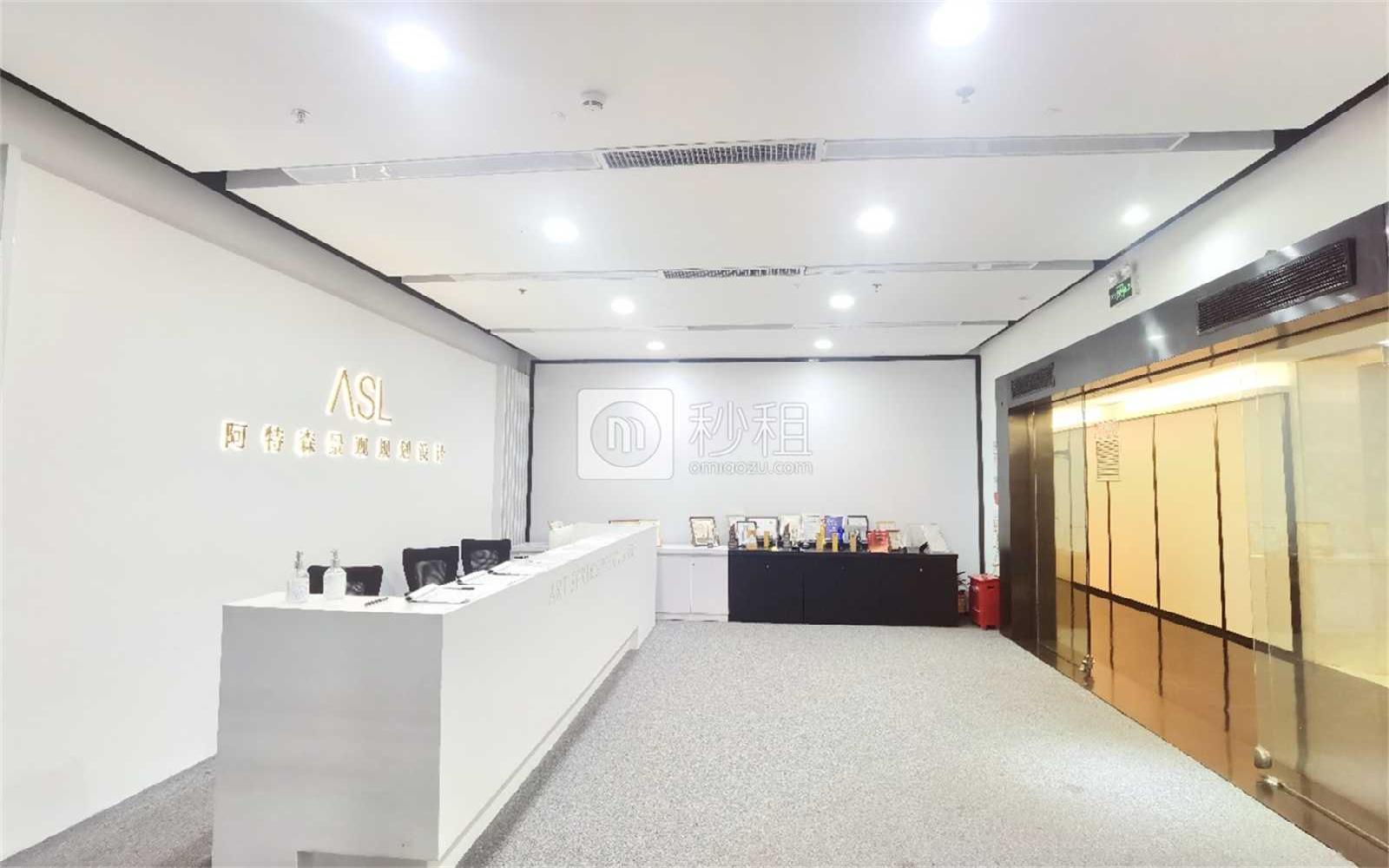 海翔广场写字楼出租772.8平米精装办公室120元/m².月