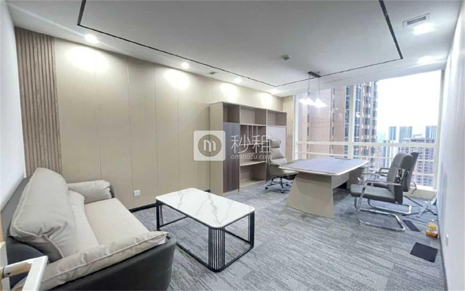 蜀都中心写字楼出租260平米精装办公室84元/m².月