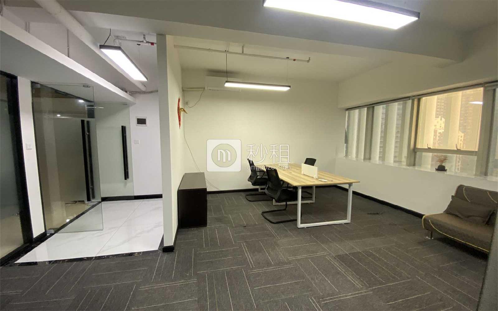 新绿岛大厦写字楼出租115平米精装办公室80.8元/m².月